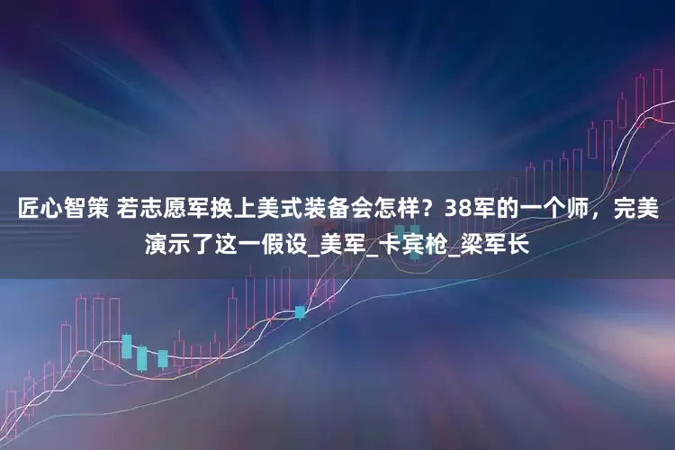 匠心智策 若志愿军换上美式装备会怎样？38军的一个师，完美演示了这一假设_美军_卡宾枪_梁军长