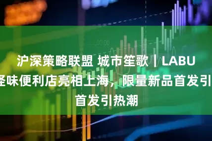 沪深策略联盟 城市笙歌｜LABUBU怪味便利店亮相上海，限量新品首发引热潮